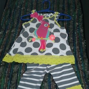 Infant two pant piece set